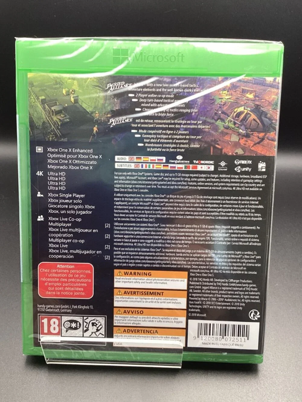 Jagged Alliance: Rage! Xbox One Game NEW Factory Sealed Complete in Box CIB Disc